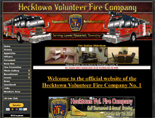 Tablet Screenshot of hecktownfire.org